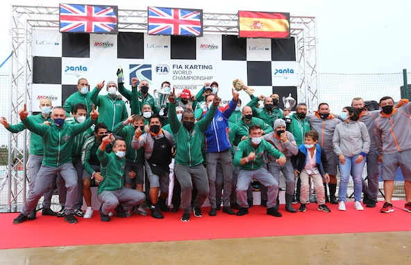 Succès pour Slater et triplé Tony Kart au Championnat du Monde