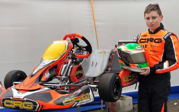 Arthur Rogeon se lance en OK avec le team officiel CRG