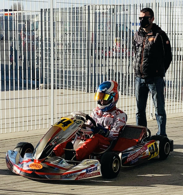 Top-10 en OK-Junior pour Matteo Spirgel, qui s'est permis de réaliser le meilleur temps absolu de toute la semaine de course en 49”621. Plus vite que tous les habituels ténors de la saison !