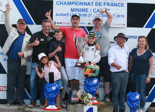 Arthur Dorison, nouveau pilote du team officiel Sodi en OK-Junior