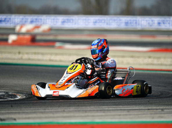 Résultats: Adrien Renaudin sur le podium de la WSK Champions Cup