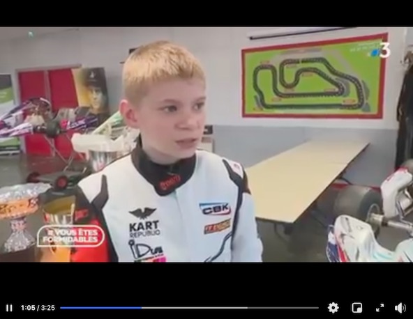 Retrouvez Clement Outran sur France 3 a l aube de 2021