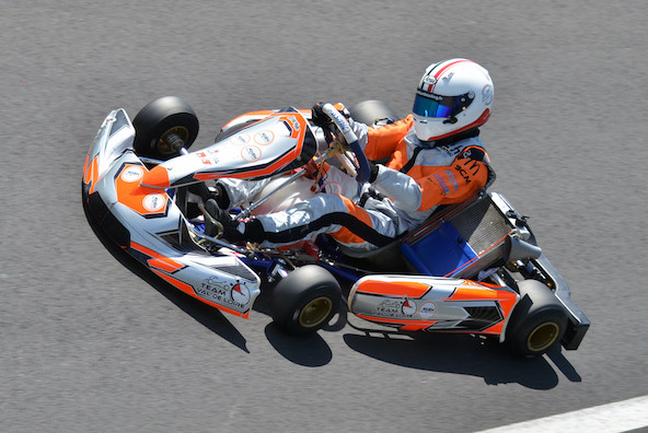 Champion de France Handikart, Maxime Léger s’engage à l’Europe OK