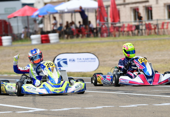 Euro CIK-FIA: Verbrugge et Bernier s’illustrent en OK-Junior