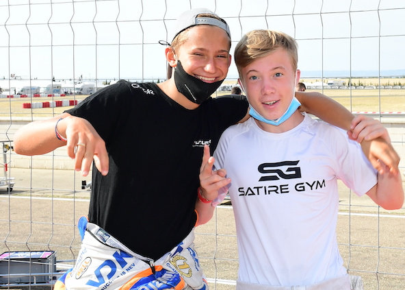 Euro CIK-FIA: Des titres archi mérités pour Antonelli et Slater