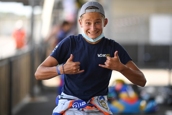 Euro à Sarno: Une sacrée performance pour Evan Giltaire en OK