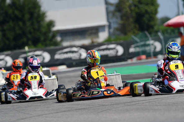 Emilien Denner échoue tout près du titre européen en KZ