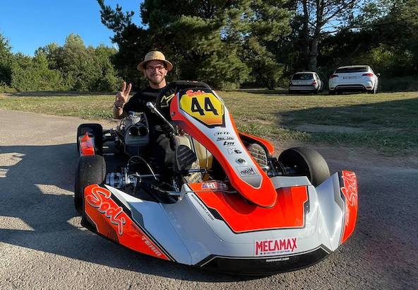 Anatomie d'un karting du Championnat du monde KZ