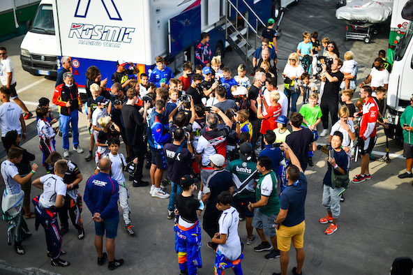 La présence à Adria de Lando Norris a attiré les curiosités, surtout depuis qu'il a lancé sa propre marque de châssis...