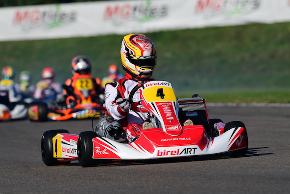 Un modeste chrono et une course un peu anonyme pour le Champion d'Europe Longhi, pourtant très rapide en finale
