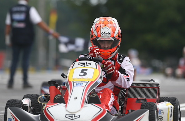 2e titre de Champion de France pour le triple vainqueur du Trophée Kart Mag Pierre Loubère, ça commence à faire !