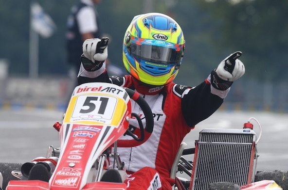 Varennes KZ2 Master: Paul David couronné pour un point !