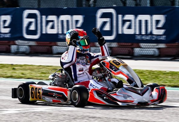 IAME World Final / Adria: Triomphe pour Ricci, podium pour Bidard