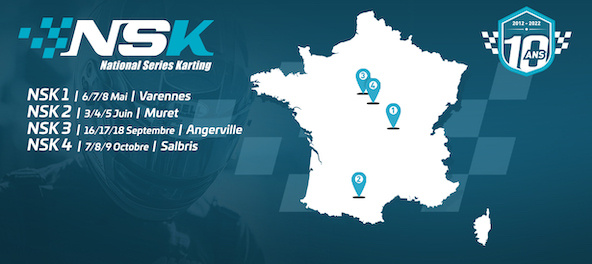 La NSK fête ses 10 ans en 2022 et passe à 4 épreuves