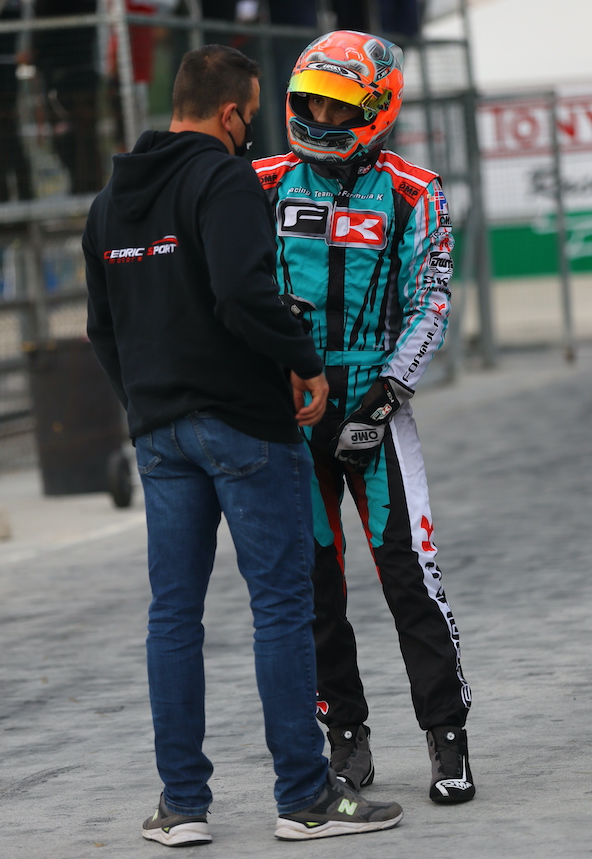 Après être passé près du titre mondial en KZ avec Adrien Renaudin en 2019, Cédric Goudant a participé au triomphe de Jérémy Iglesias en 2020