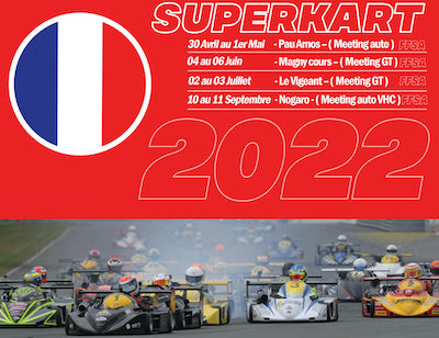 Superkart: 4 épreuves au Championnat de France, l’Europe en pointillé