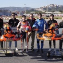 Marc et Alex Marquez préparent leur saison en Moto GP sur des CRG KZ