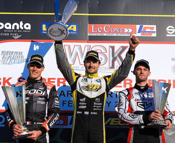 WSK Super Master 2/4: Un nouveau podium pour Emilien Denner en 2022