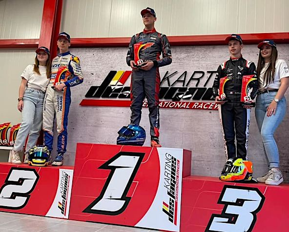 IAME Benelux à Mariembourg: Podium pour Poulain et Outran