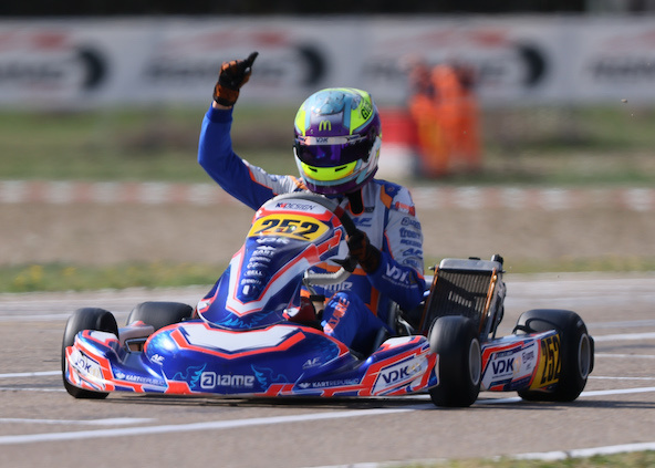 IAME Euro / Zuera: Magnifique victoire de Giltaire, Poulain 3e !