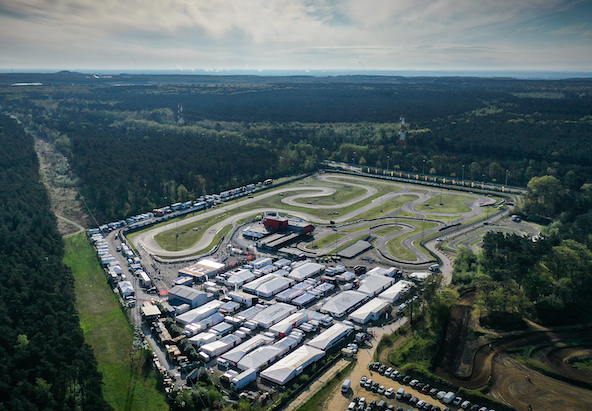Le circuit de Genk (Photo FIA Karting / KSP Reportages)