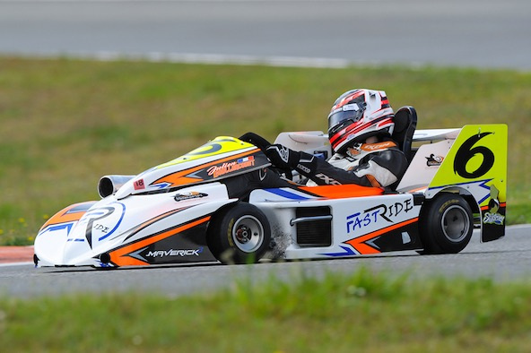 6 ans après, Julien Goullancourt renoue avec la victoire en Superkart à Pau