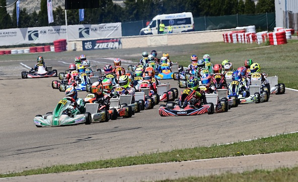 Euro OK-Junior / Zuera: Sodi gagne et Arthur Dorison crée la sensation