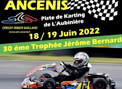 Le Trophée Jérôme Bernard à Ancenis fête sa 30e édition les 18 et 19 juin !