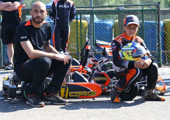 Louis Iglesias avec son tonton et son CRG ! Un trio gagnant