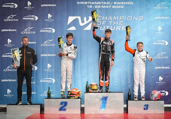 OK-Junior / Suède: Tye déjà titré, Verbrugge sur le podium