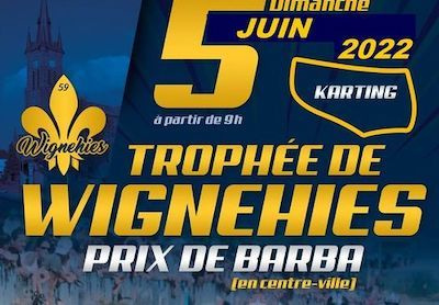 Trophée de Wignehies, le 5 juin en centre ville: Inscrivez-vous vite !