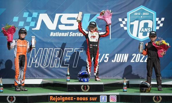 NSK / Muret: Fagot, Girardet et Bouvier gagnent chez les jeunes