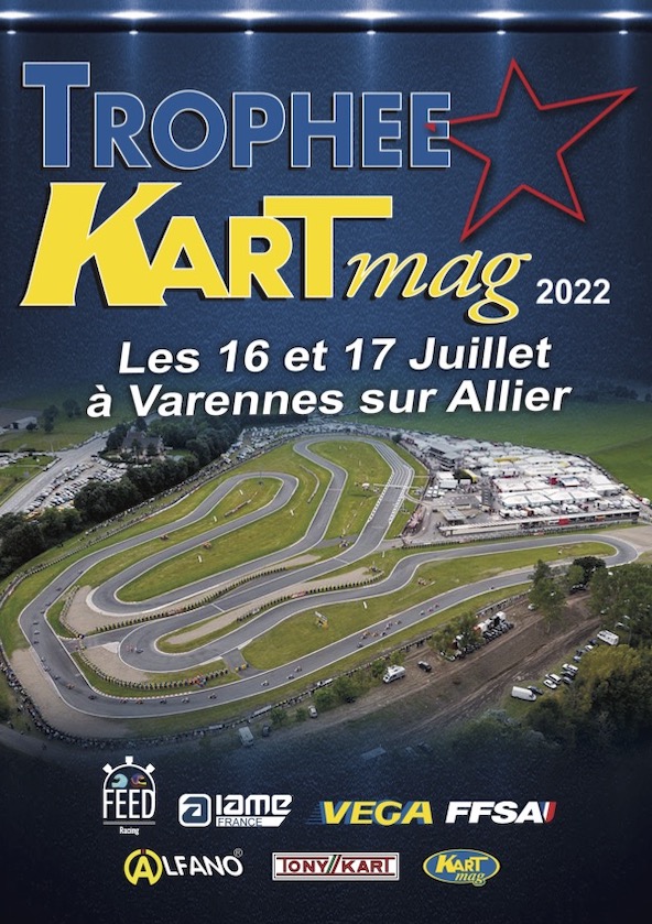 Plus de 300 pilotes au Trophee Kart Mag 2022 a Varennes sur Allier