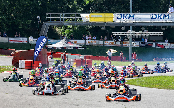Matteo Spirgel a fait la course en tête en DSKC, la catégorie qui a révélé Emilien Denner en 2018 ou encore Thomas Imbourg en 2021