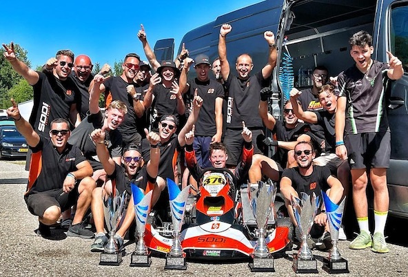 DKM: Première victoire internationale en KZ2 pour Matteo Spirgel