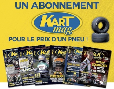 Offrez-vous ou offrez un abonnement au magazine Kartmag