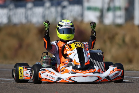 IAME Euro Series: Caranta Champion, Poulain vice-Champion !