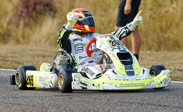 IAME Series Benelux à Genk: Goldstein champion, podiums pour Arthur et Pacôme