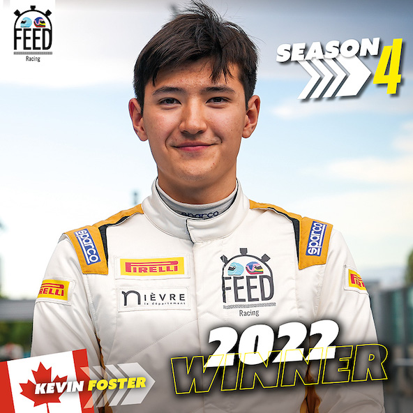 Le Canadien Kevin Foster remporte le Volant Feed Racing 2022-2