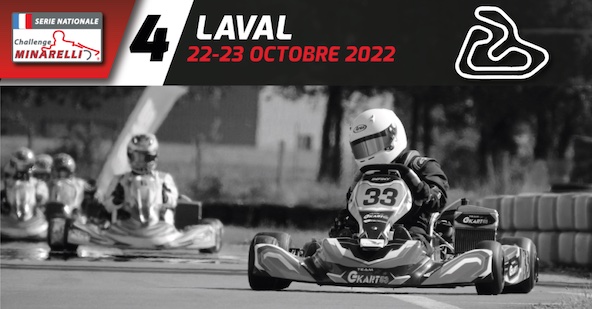 Suivez en live la 4e et derniere epreuve du Challenge Minarelli 2022 a Laval