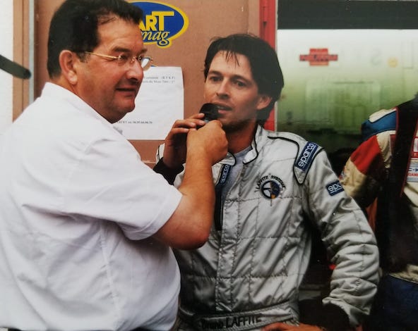Bruno Laffite, ancien pilote de kart et d'auto