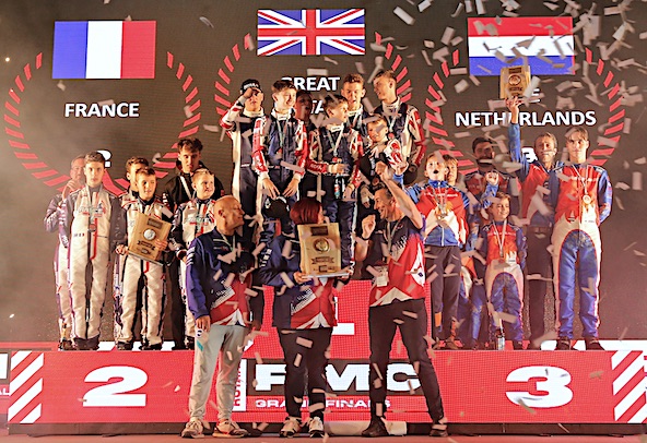 Vainqueur en 2019 et 2021, le Team France termine cette fois en 2e position.