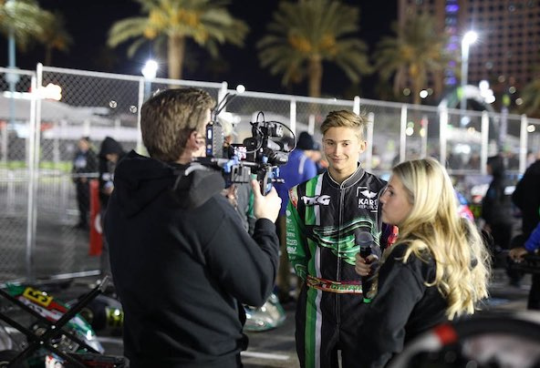 Live Las Vegas: 590 pilotes, Giltaire et Hiltbrand en pole