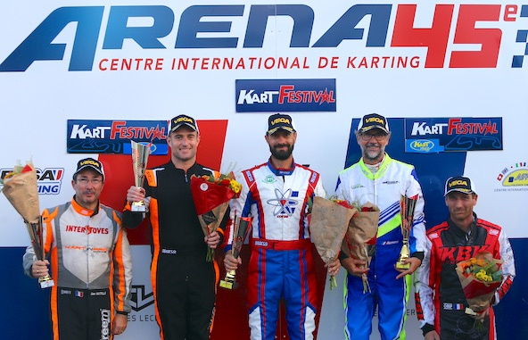 Master-Gentleman: Chapon et Romero sur la 1ère marche du podium
