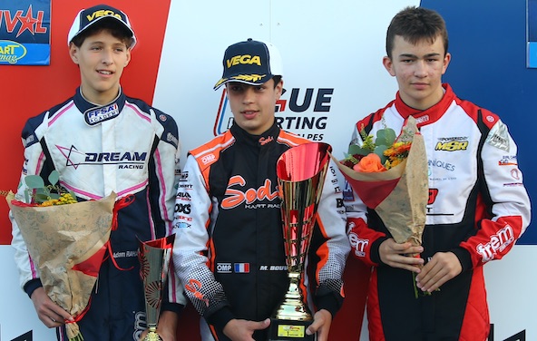 Maxence Bouvier remporte le Trophee Feed Racing-Kart Mag
