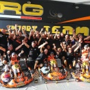 Des titres par équipe en FIA Karting en 2023 en KZ, KZ2, OK et OK-Junior