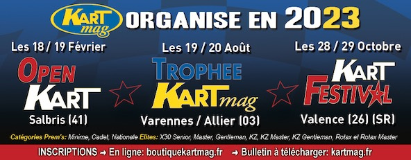 Epreuves Kart Mag: C’est la fin de l’année… Préparons la suivante !