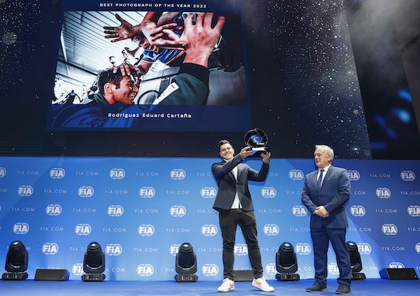 Et la plus belle photo de l’année FIA Karting est…