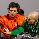 Carlos Sainz prépare sa saison de F1 avec Tony Kart à Franciacorta