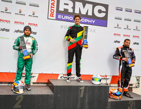 Rotax Winter Cup: Nicolas Picot fête son arrivée en Master par un podium